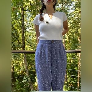 Unique Vintage 60s style pants. Size 10-12 or Large
